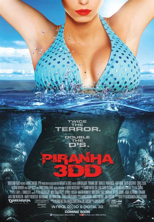 Piranha 3DD Large Poster