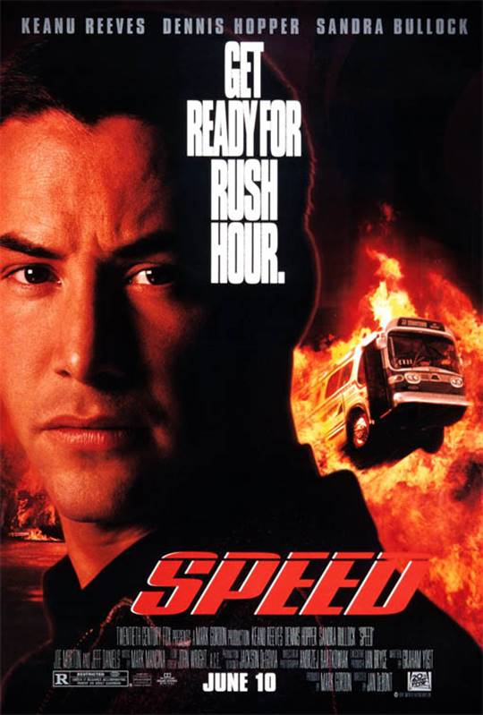 Speed Large Poster