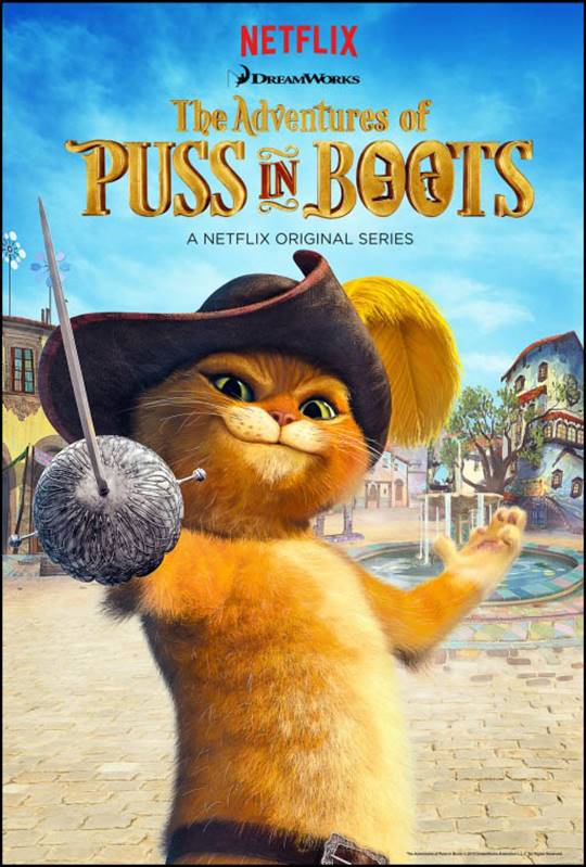 The Adventures of Puss in Boots Large Poster