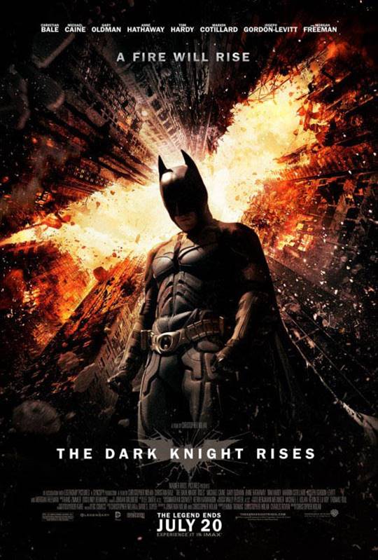 The Dark Knight Rises Large Poster