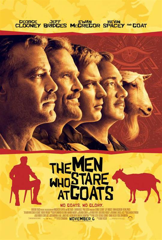 The Men Who Stare at Goats Large Poster