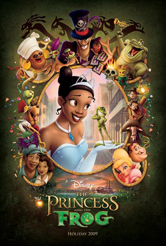 The Princess and the Frog Large Poster