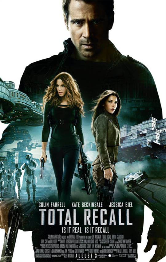 Total Recall On DVD Movie Synopsis and info