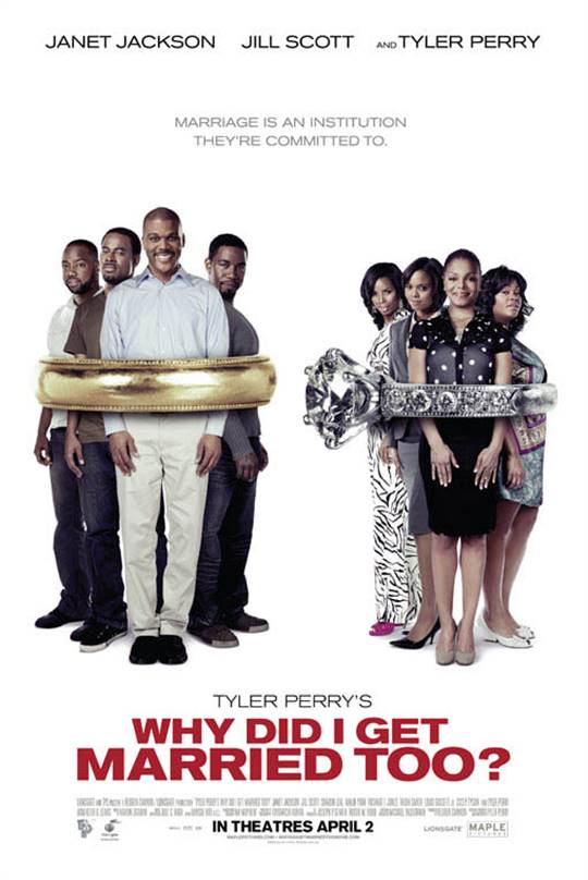 Tyler Perry's Why Did I Get Married Too? Large Poster