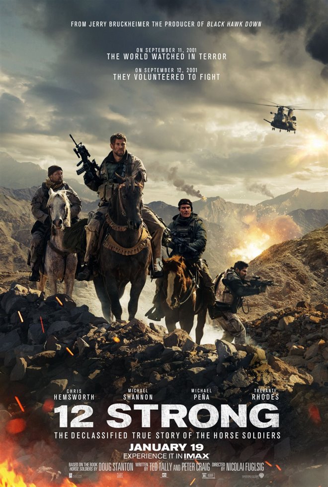 12 Strong Large Poster