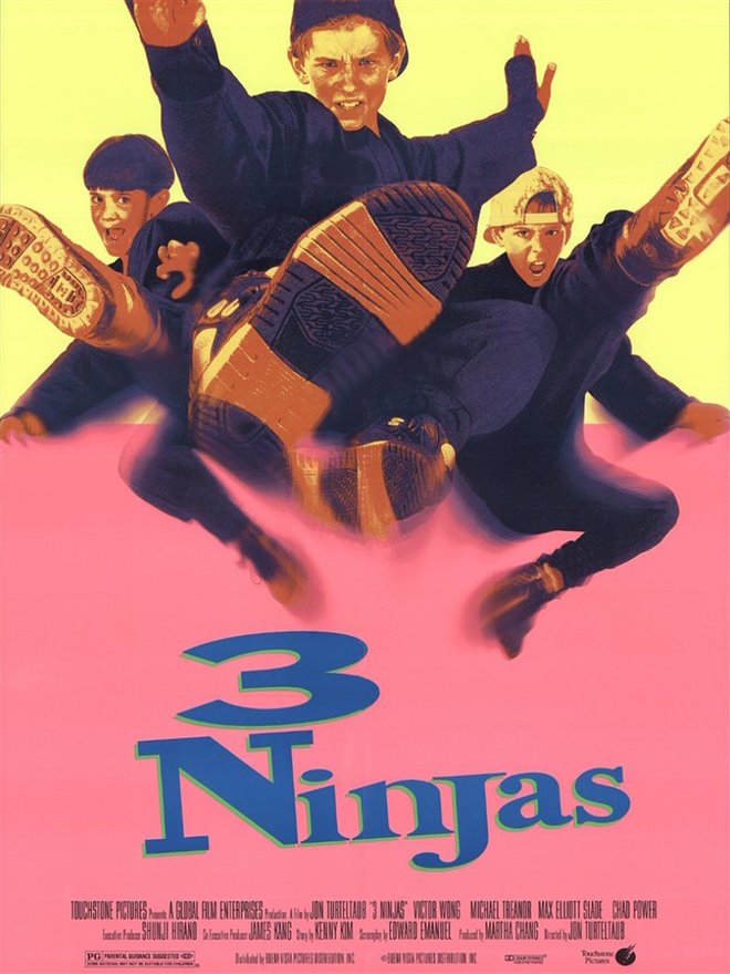 3 Ninjas Large Poster