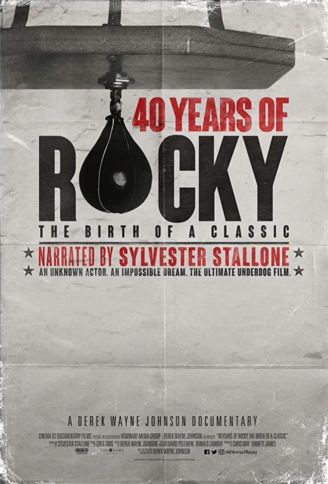 40 Years of Rocky: The Birth of a Classic Large Poster