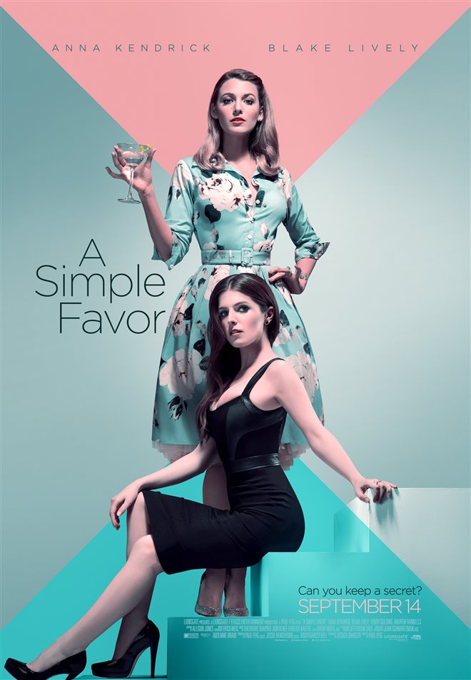 A Simple Favor Large Poster