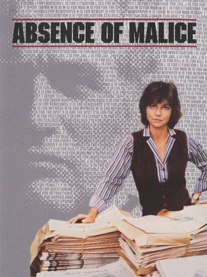 Absence of Malice Large Poster