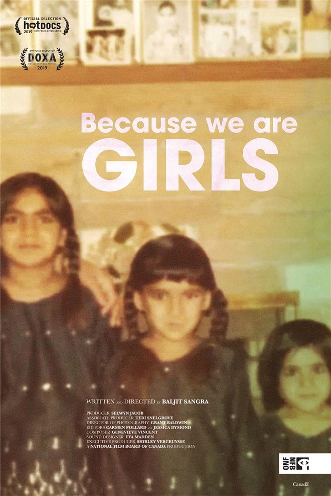 Because We Are Girls Large Poster