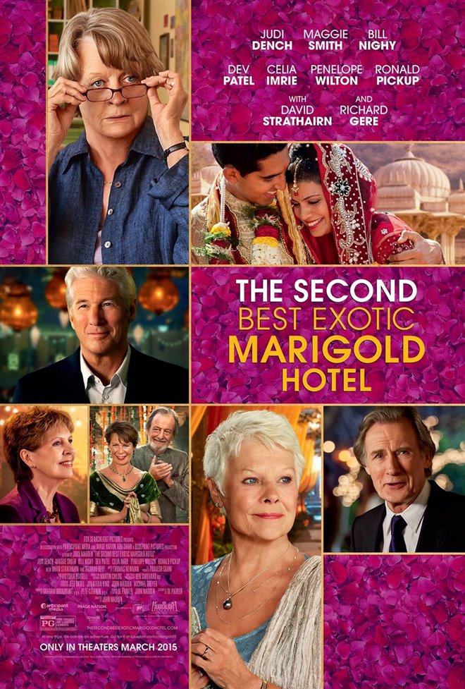 Bienvenue au Marigold Hotel 2 (v.o.a.s-t.f.) Large Poster