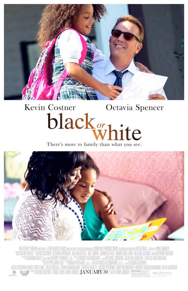 Black or White (v.o.a.) Large Poster