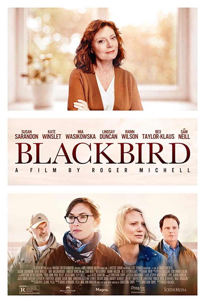 Blackbird Large Poster