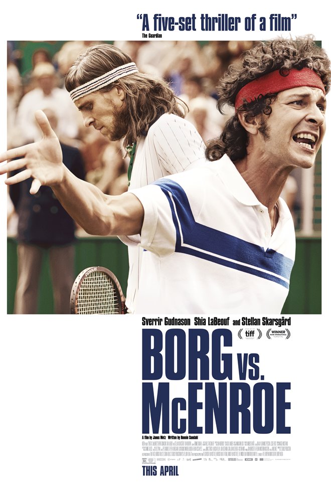 Borg vs. McEnroe Large Poster