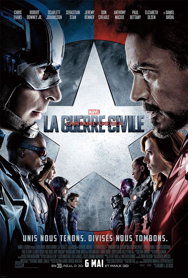 Capitaine America : La guerre civile Large Poster