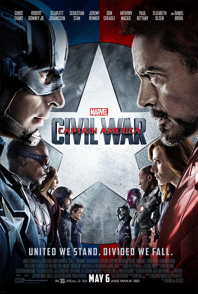 Captain America: Civil War Large Poster