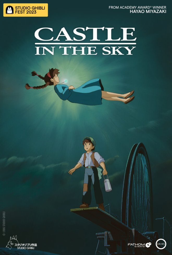Castle in the Sky - Studio Ghibli Fest 2023 Large Poster