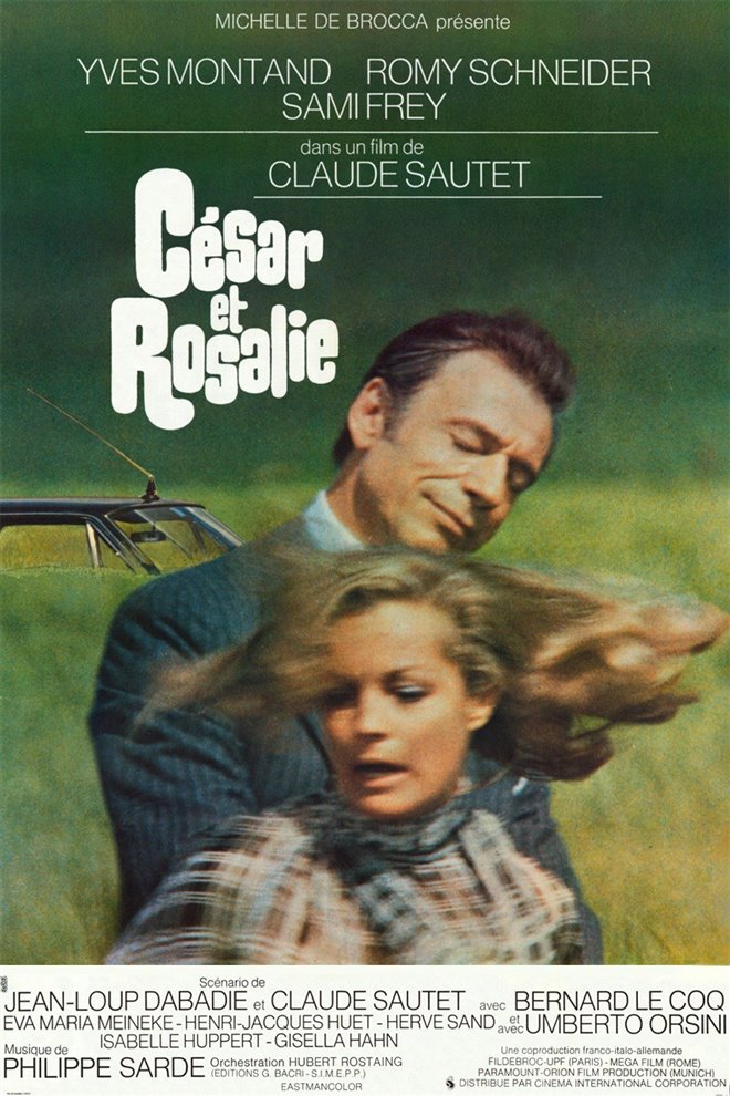 César et Rosalie Large Poster