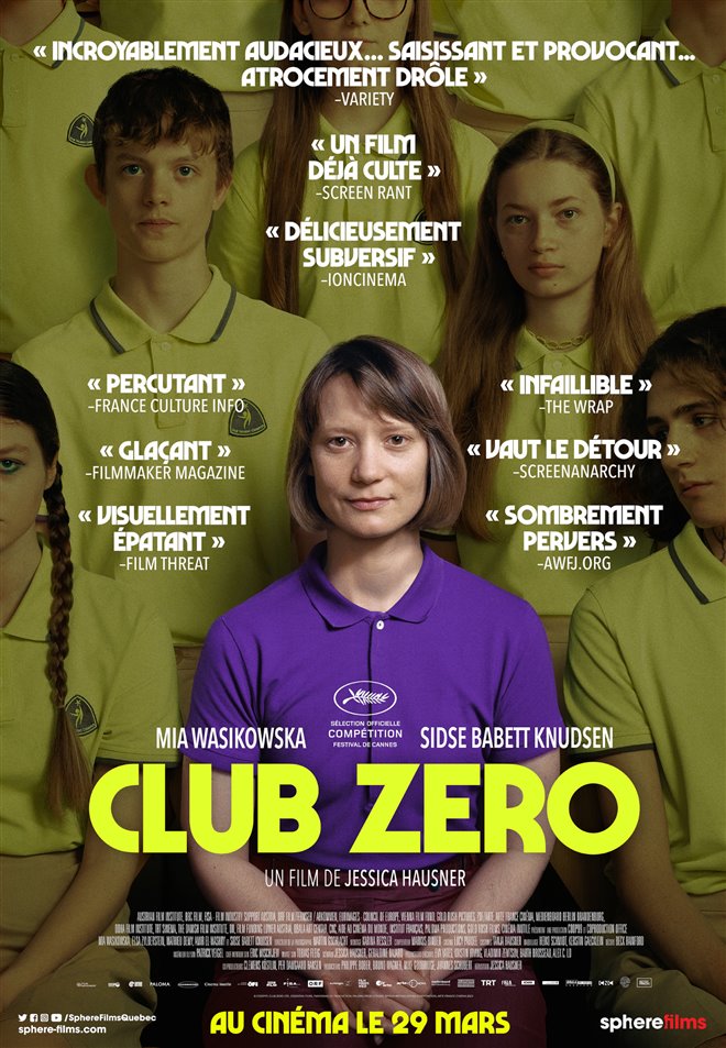 Club Zéro (v.o.a.s.-t.f.) Large Poster