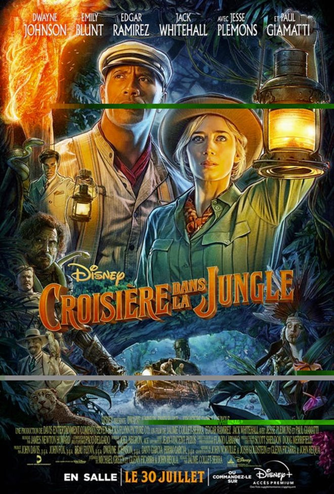 Croisière dans la jungle Large Poster