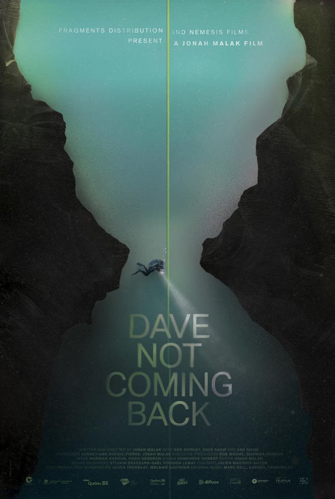 Dave Not Coming Back Large Poster