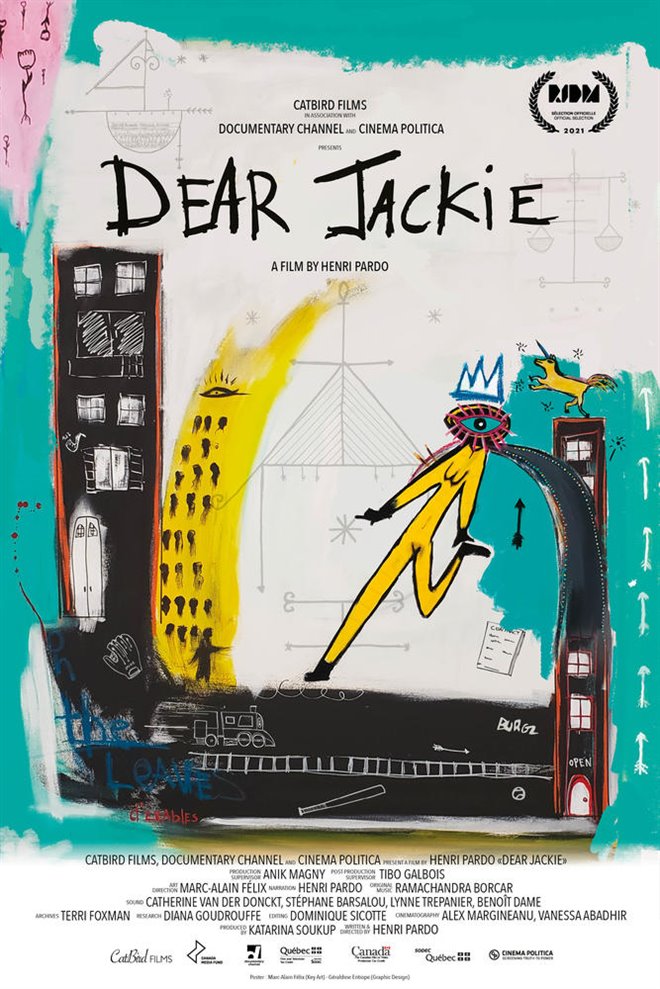 Dear Jackie Large Poster