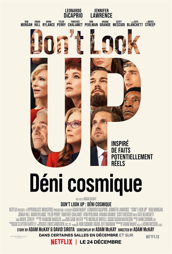 Don't Look Up : Déni cosmique Large Poster