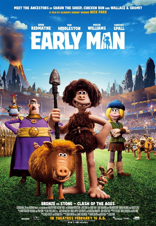 Early Man Large Poster