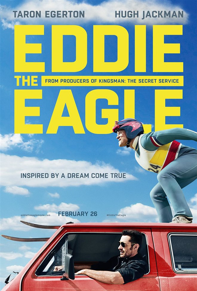 Eddie l'aigle Large Poster