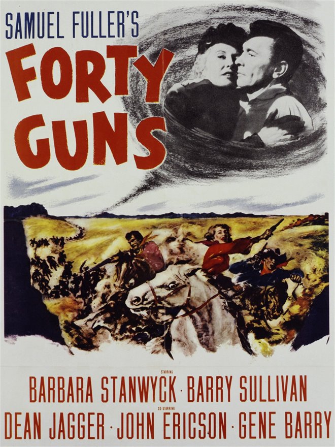 Forty Guns Large Poster
