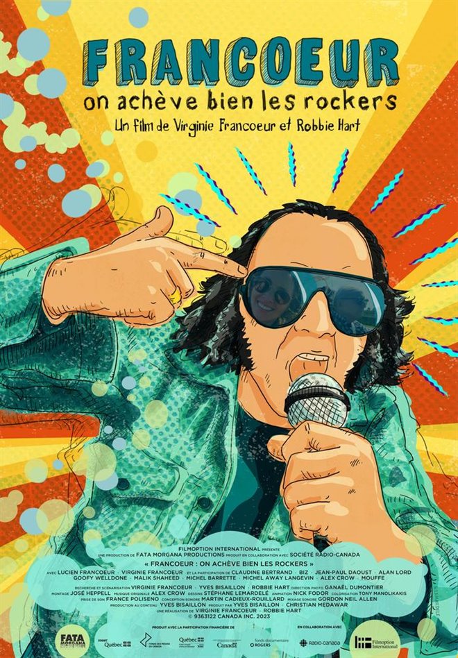 Francoeur : On achève bien les rockers (v.o.f.) Large Poster