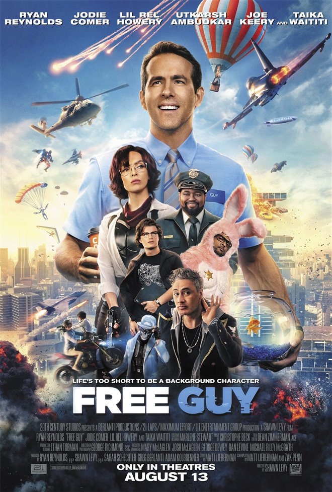Free Guy Large Poster