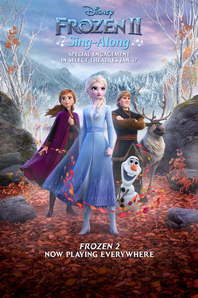 Frozen II Sing-Along Large Poster