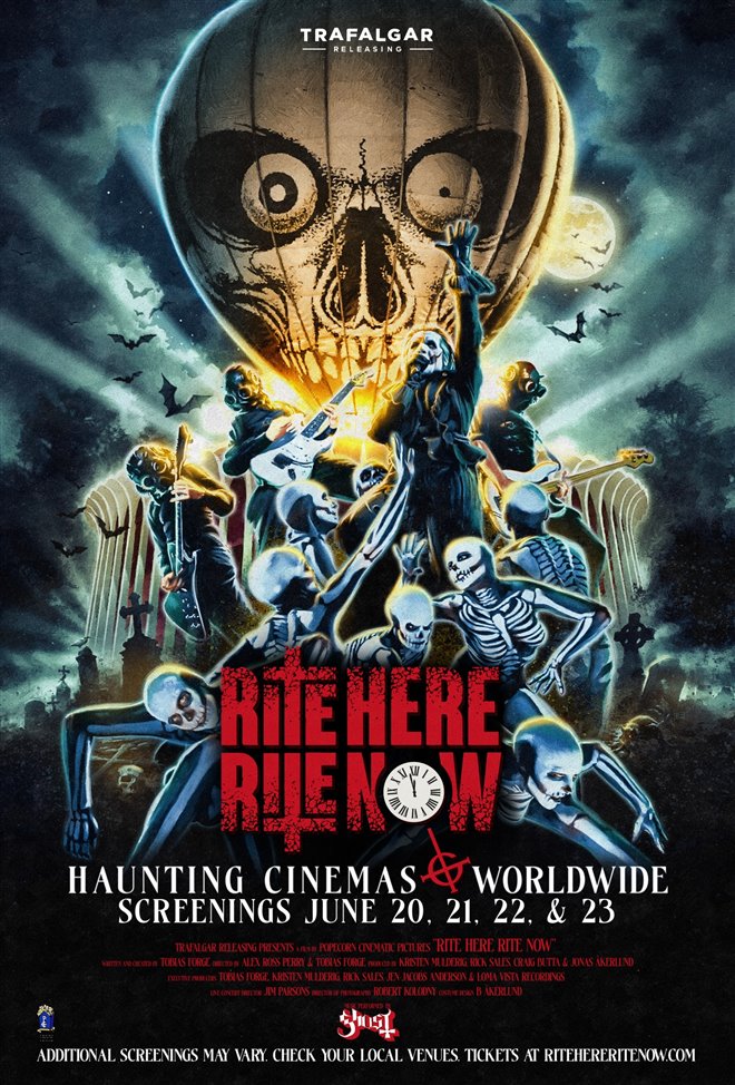 GHOST: Rite Here Rite Now Large Poster
