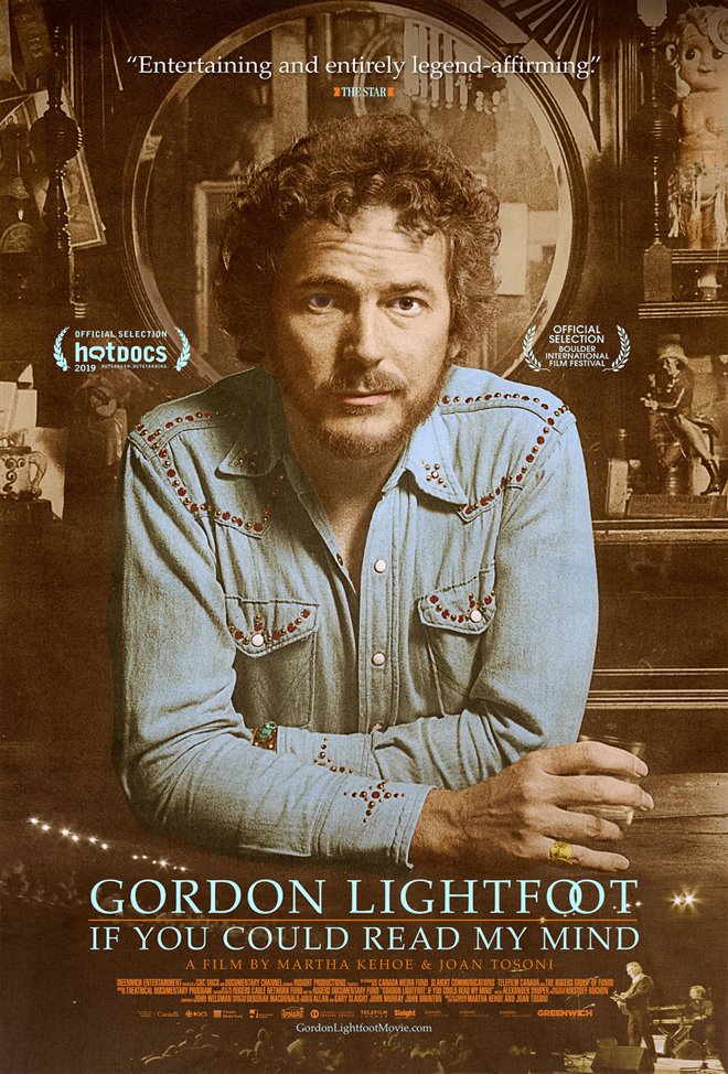 Gordon Lightfoot: If You Could Read My Mind Large Poster