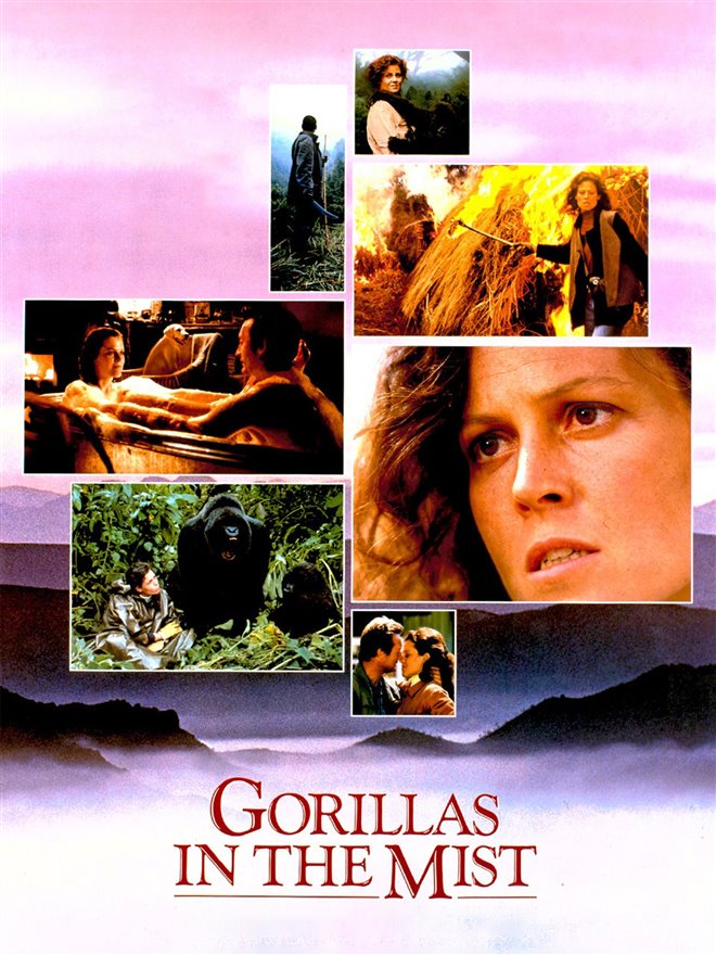 Gorillas in the Mist Large Poster