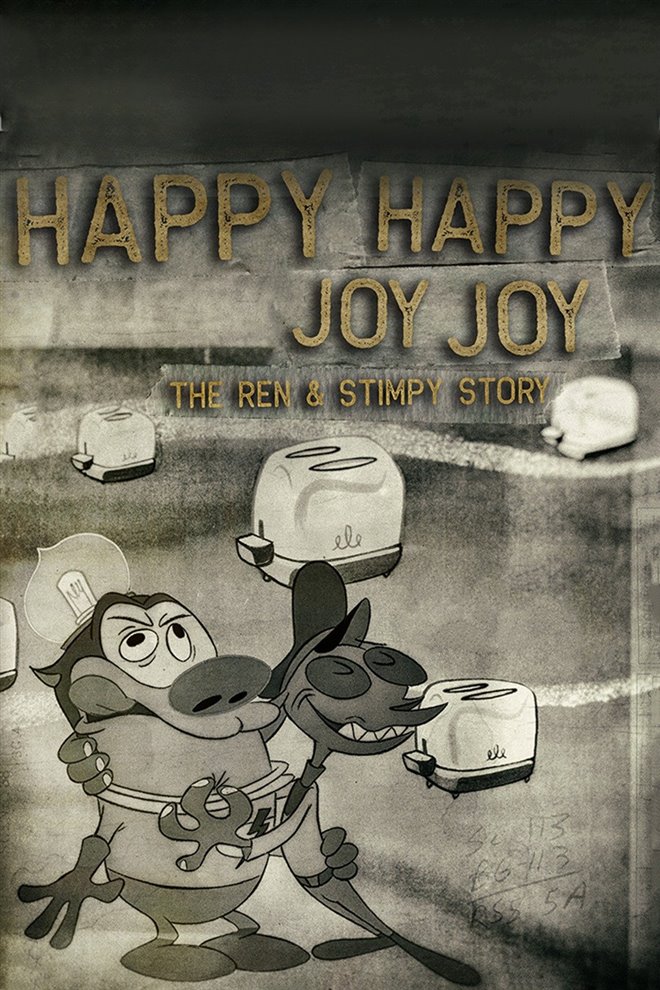 Happy Happy Joy Joy the Ren & Stimpy Story Large Poster