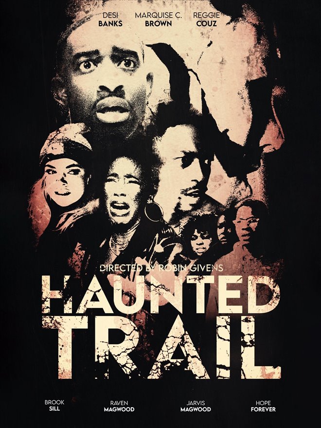 Haunted Trail Large Poster