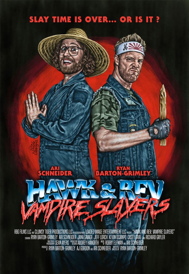 Hawk & Rev: Vampire Slayers Large Poster