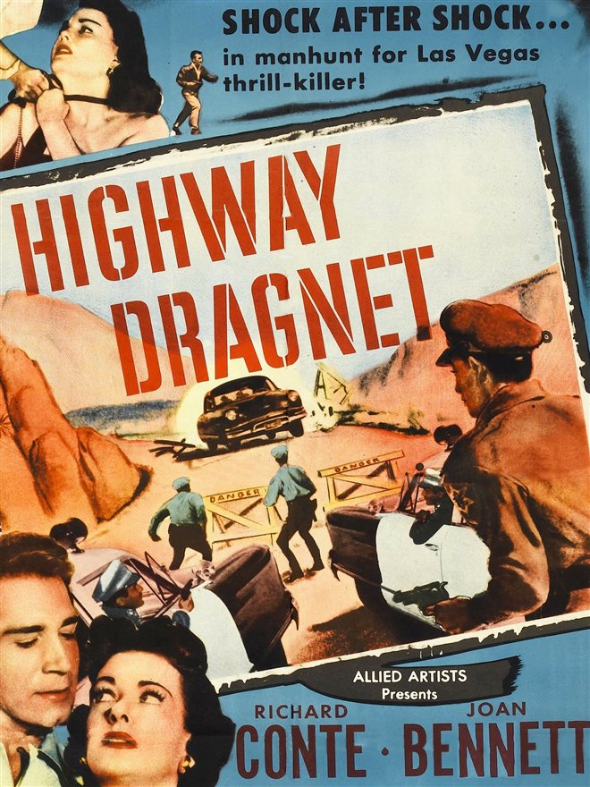 Highway Dragnet Large Poster