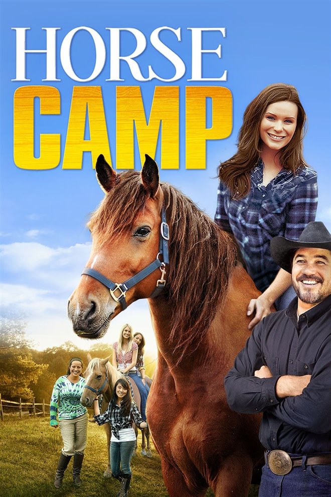 Horse Camp Large Poster