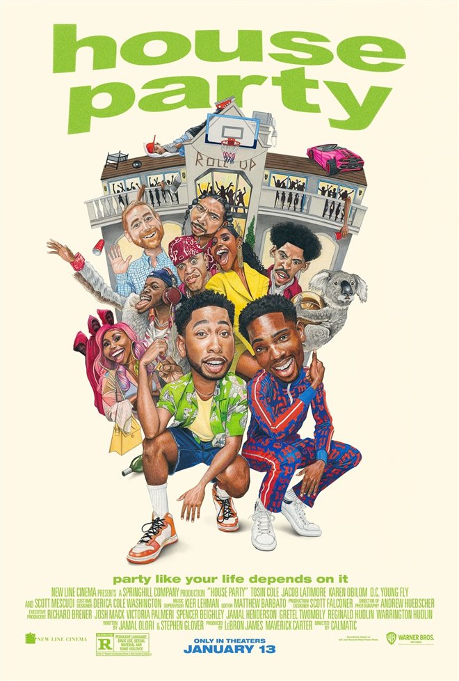 House Party Large Poster