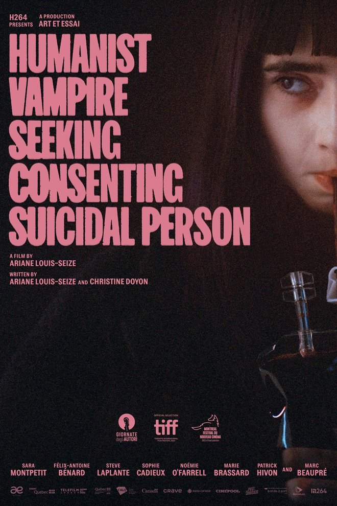 Humanist Vampire Seeking Consenting Suicidal Person Large Poster