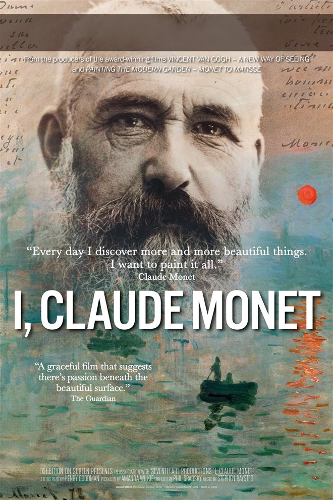 I, Claude Monet Large Poster