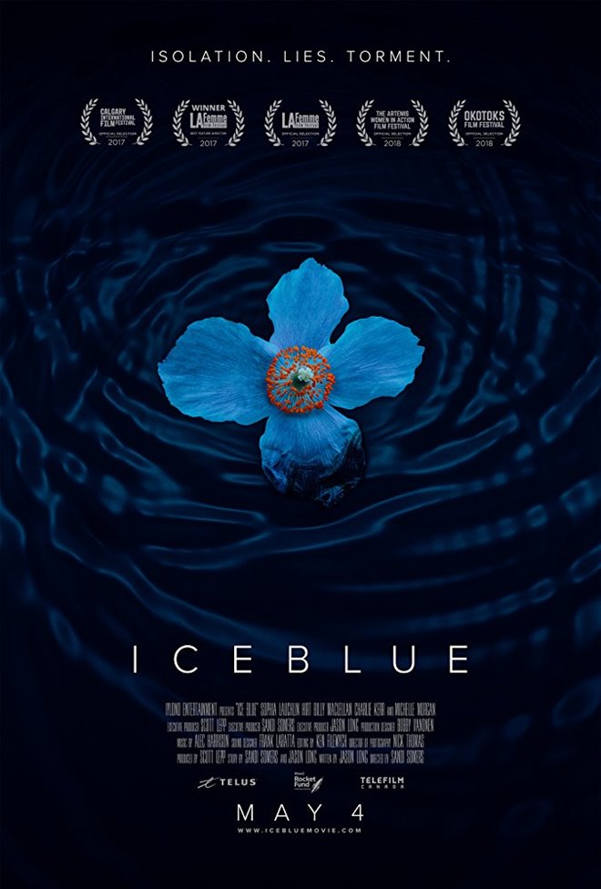 Ice Blue Large Poster