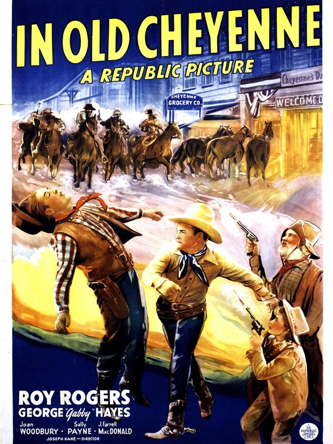In Old Cheyenne Large Poster