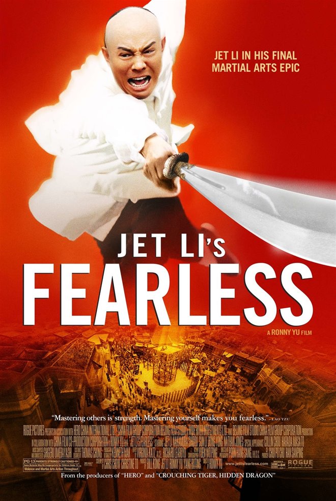 Jet Li's Fearless Large Poster