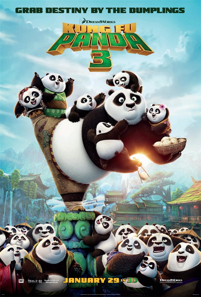 Kung Fu Panda 3 Large Poster
