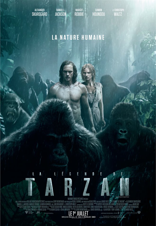 La légende de Tarzan Large Poster