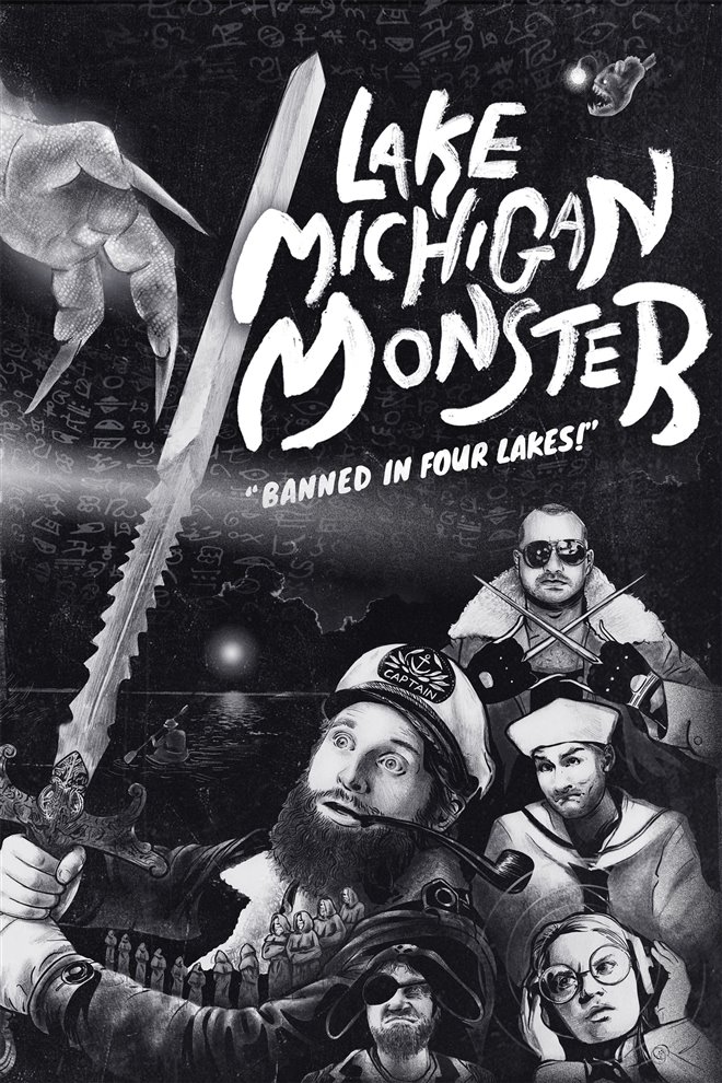 Lake Michigan Monster Large Poster